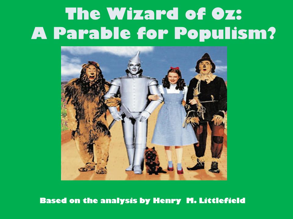 Movie analysis paper on Wizard of Oz (1939)